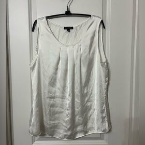 Notations White Pleated Blouse